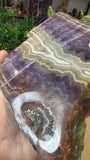 Amethyst and Agate Slice