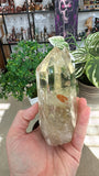 Citrine Double Tower with custom stand