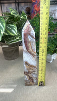Mexican crazy lace agate Tower