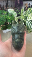 Green jade dragon head