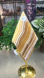 Orange Calcite Rhombus