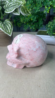 Pink Opal Skull