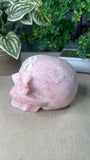 Pink Opal Skull