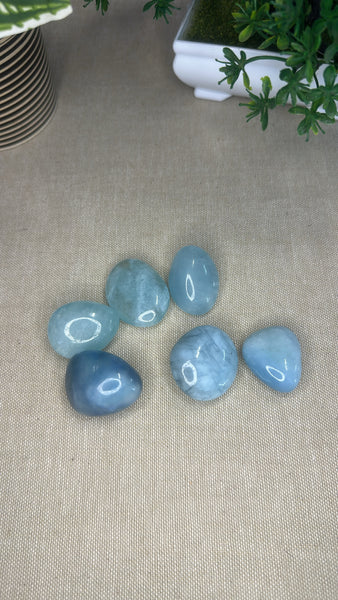 Aquamarine Tumble Stones Big