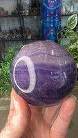 Purple Fluorite Sphere