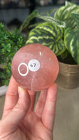 Rose Quartz Spheres