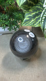 Silver Obsidian Sphere