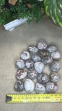 Mexican crazy lace agate tumble stones