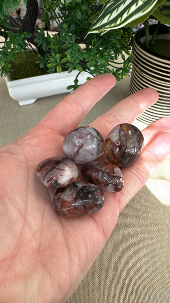 Fire Quartz Tumbles