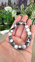 Orca Agate Bracelet 10mm