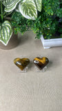 Tiger Eye Hearts