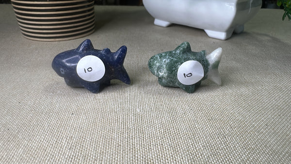 Shark Carvings