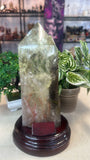 Citrine Tower in custom stand