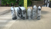 Rainbow moonstone points