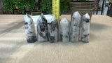 Rainbow moonstone points