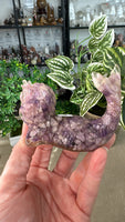 Lepidolite Chip Resin Mermaid