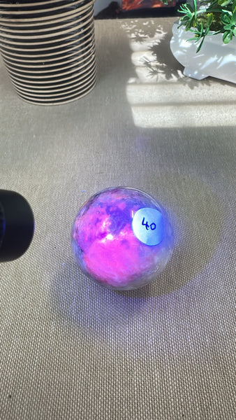 Hackmanite spheres