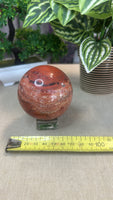 Red Jasper sphere