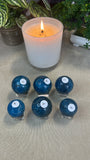 Blue Apatite Spheres