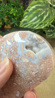 Pink Agate Heart