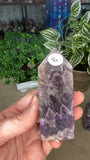 Chevron Amethyst Points