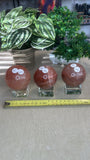 Fire Quartz Spheres