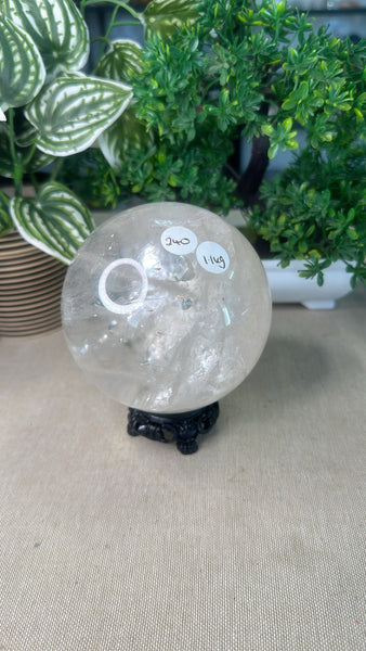 Clear Quartz Sphere