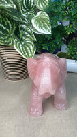 Rose Quartz Elephant