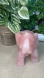 Rose Quartz Elephant