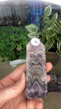 Chevron Amethyst Points