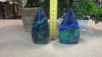 Azurite and Malachite Free Forms