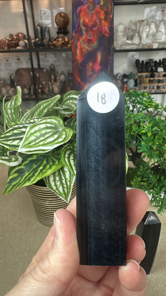 Blue tiger eye towers
