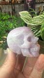 Kunzite Skull
