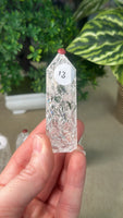 Clear Quartz Crackle Points