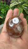 Fire Quartz Palm Stones