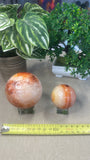 Carnelian spheres
