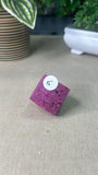 Honeycomb Ruby Cube