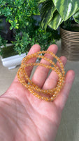 Gold Rutile Triple Bracelet / Necklace