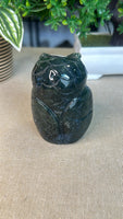 Moss Agate Owl