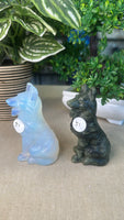 Wolf Carvings