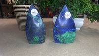 Azurite and Malachite Free Forms