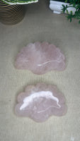 Rose Quartz Shell Bowls