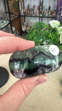 Feather Fluorite Palm Stones