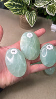 Pistachio Calcite Palm Stones