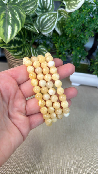 Orange Calcite Bracelets