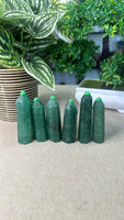 Green Strawberry Quartz Points