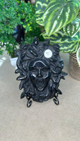 Obsidian medusa head