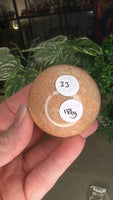 Peach Moonstone Spheres