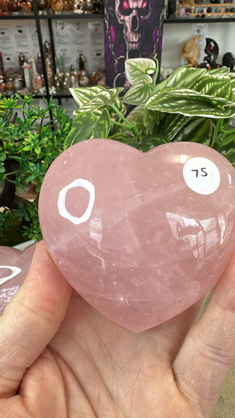 Rose Quartz Hearts