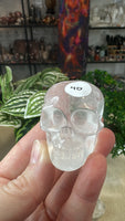 Clear Quartz Skulls
